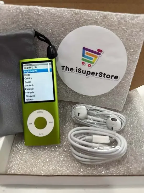 Apple iPod Nano 4th Gen 16GB Green- New Battery - 1 YR Warranty - Picture 1 of 5